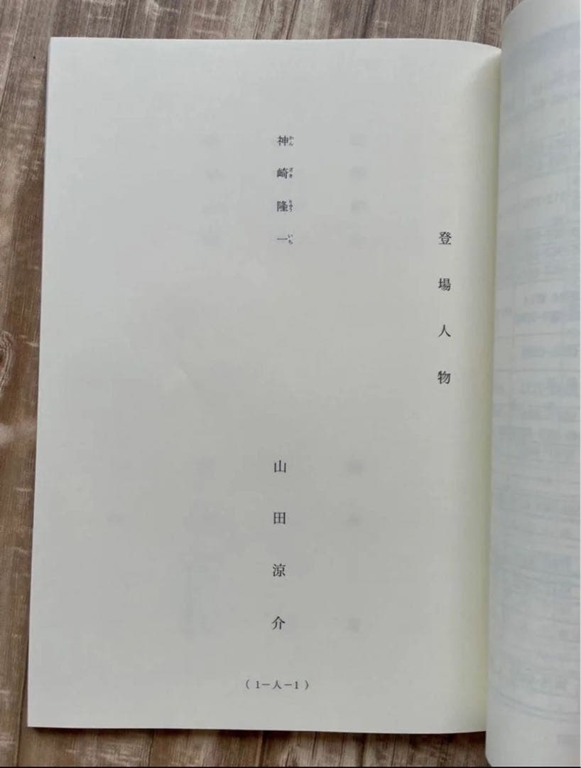 キワドい2人-K2- 池袋署刑事課 神崎・黒木 ドラマ 台本 1話 山田涼介