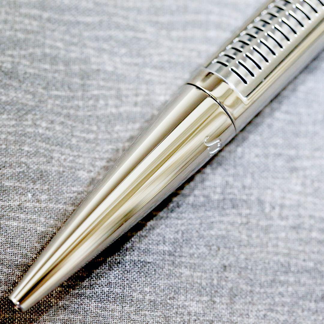 【極美品 送料込み】デュポン ボールペン デフィ メタル グリッド