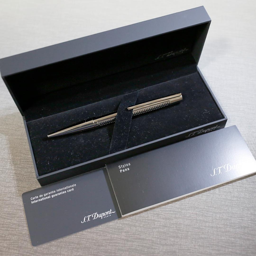 【極美品 送料込み】デュポン ボールペン デフィ メタル グリッド