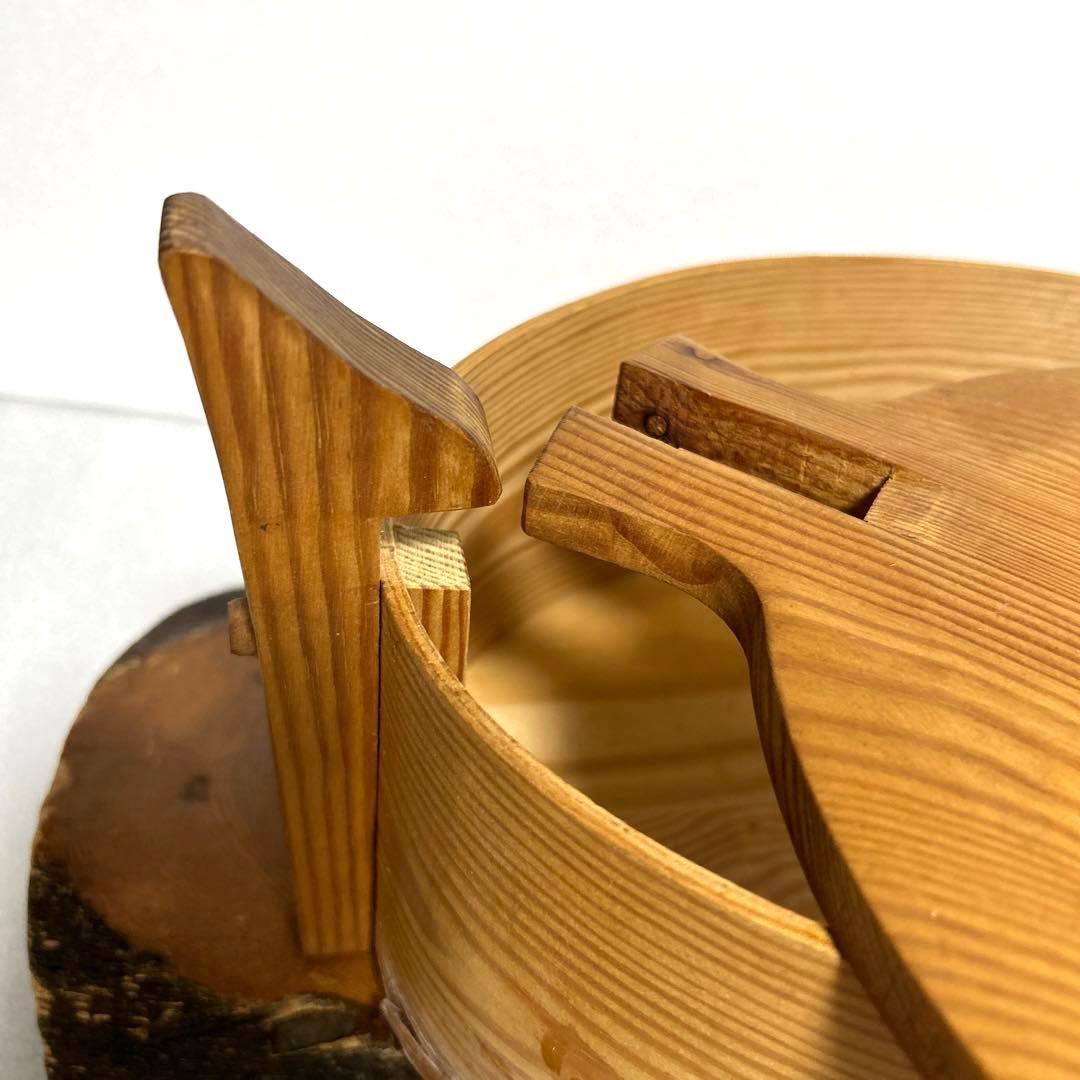 ヴィンテージ　スウェーデンsvepaskスヴェープアスク曲げ木箱　北欧雑貨