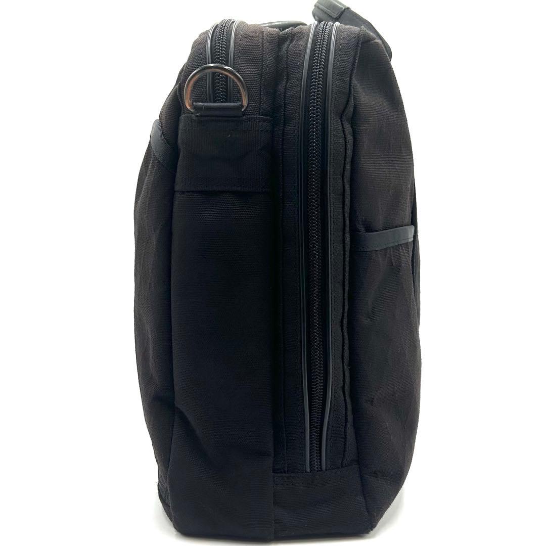 【美品】 PORTER ポーター ハイブリッド 2way ブリーフケース 2層
