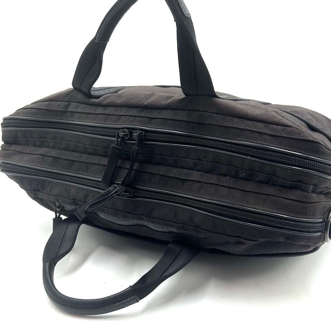 【美品】 PORTER ポーター ハイブリッド 2way ブリーフケース 2層