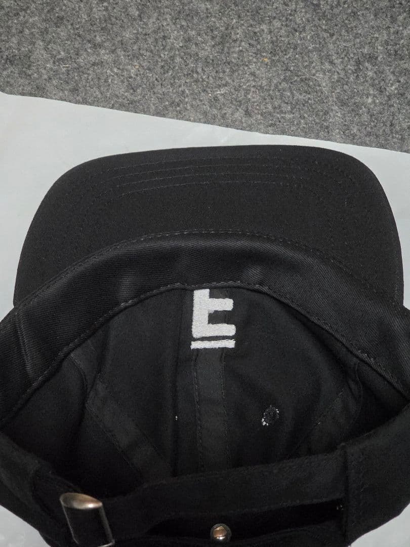 ENNOY COTTON Ē CAP BLACK キャップ エンノイ　新品未使用