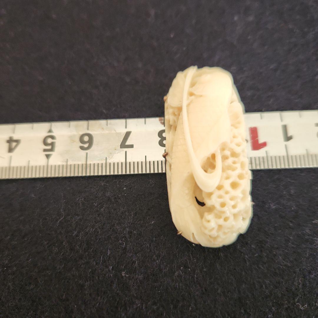 帯留め‥白珊瑚