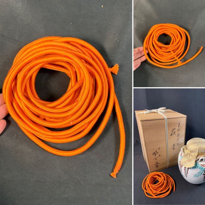 D540 送料無料　飾り壺　茶壷　平安　藤　在銘　共箱　茶道具　茶室　和骨董