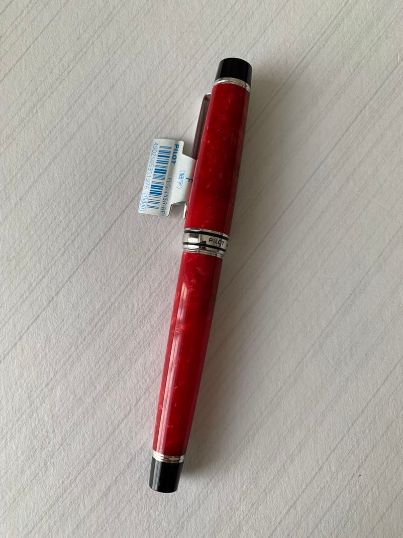 PILOT LEGANCE 89S レッド 万年筆 F字