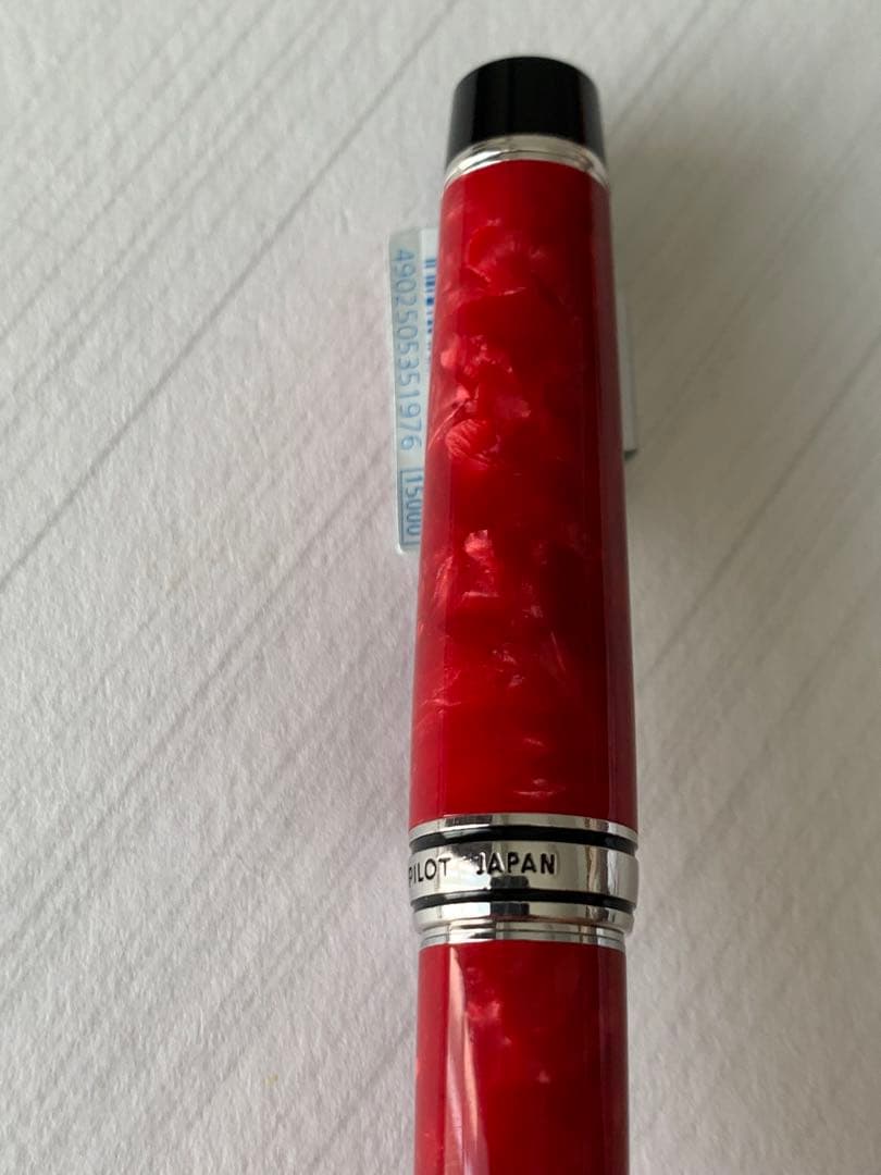 PILOT LEGANCE 89S レッド 万年筆 F字