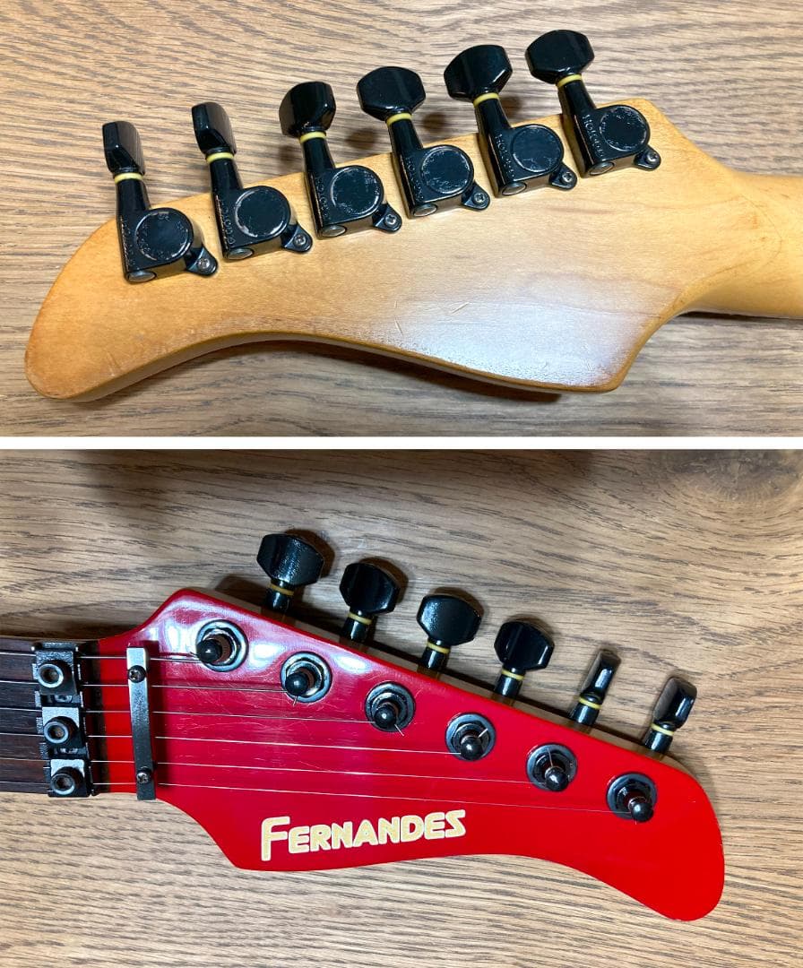 FERNANDES リボルバー FR-55　赤　オーバーホール済