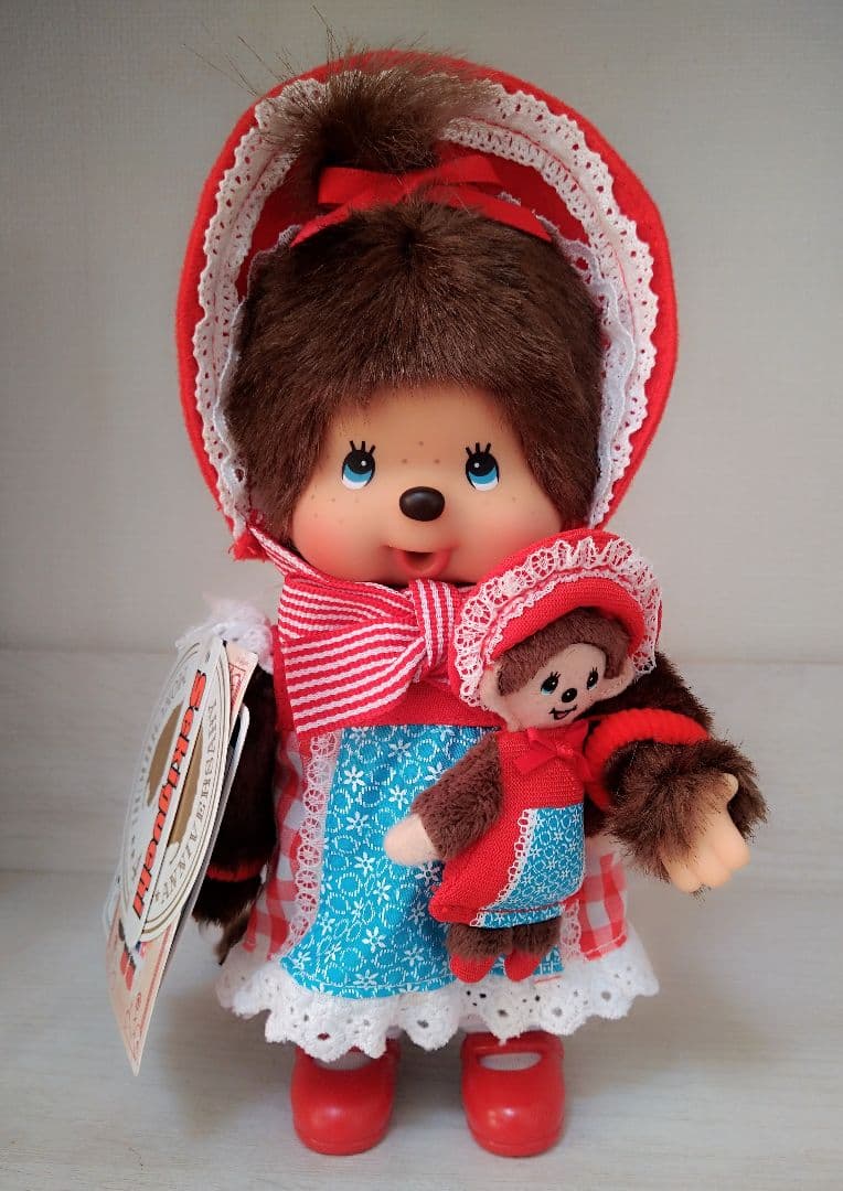 新品 40周年記念 文化人形 モンチッチ 女の子 立ちモン 258500