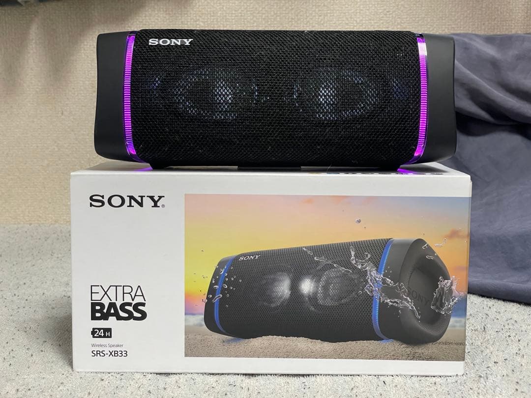SONY SRS-XB33 Bluetoothスピーカー