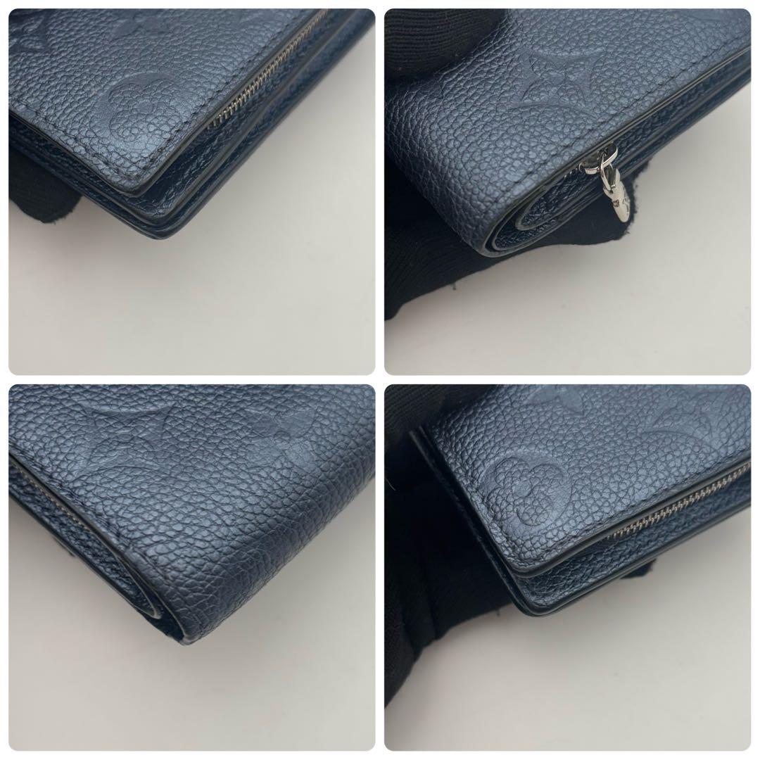 IC搭載　ルイヴィトン ポルトフォイユ クレア アンプラント メタリック