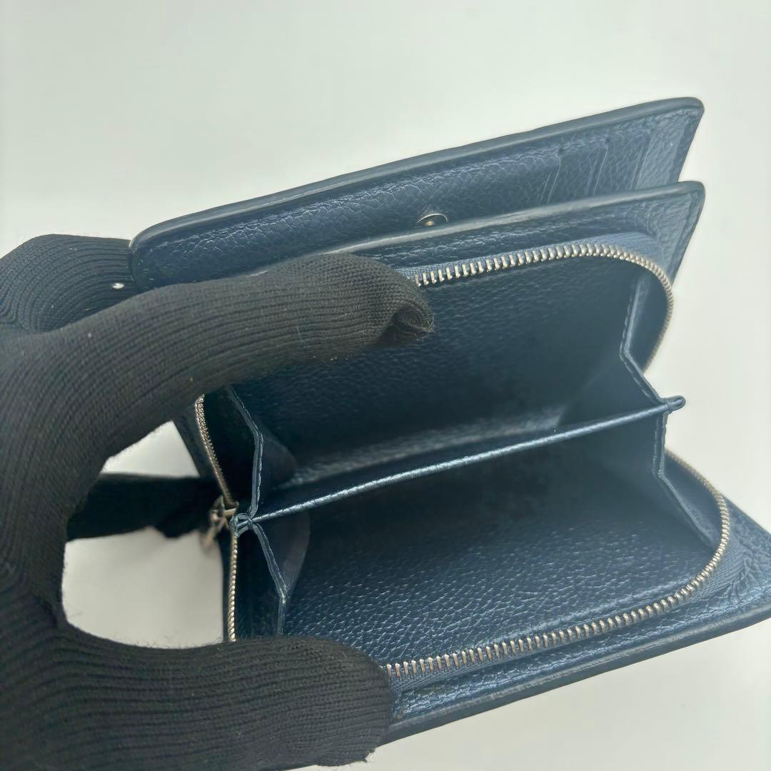 IC搭載　ルイヴィトン ポルトフォイユ クレア アンプラント メタリック