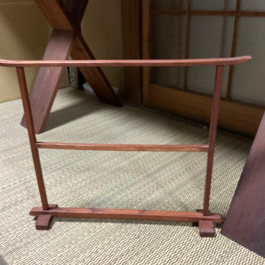 市松人形着物　飾り台付きです