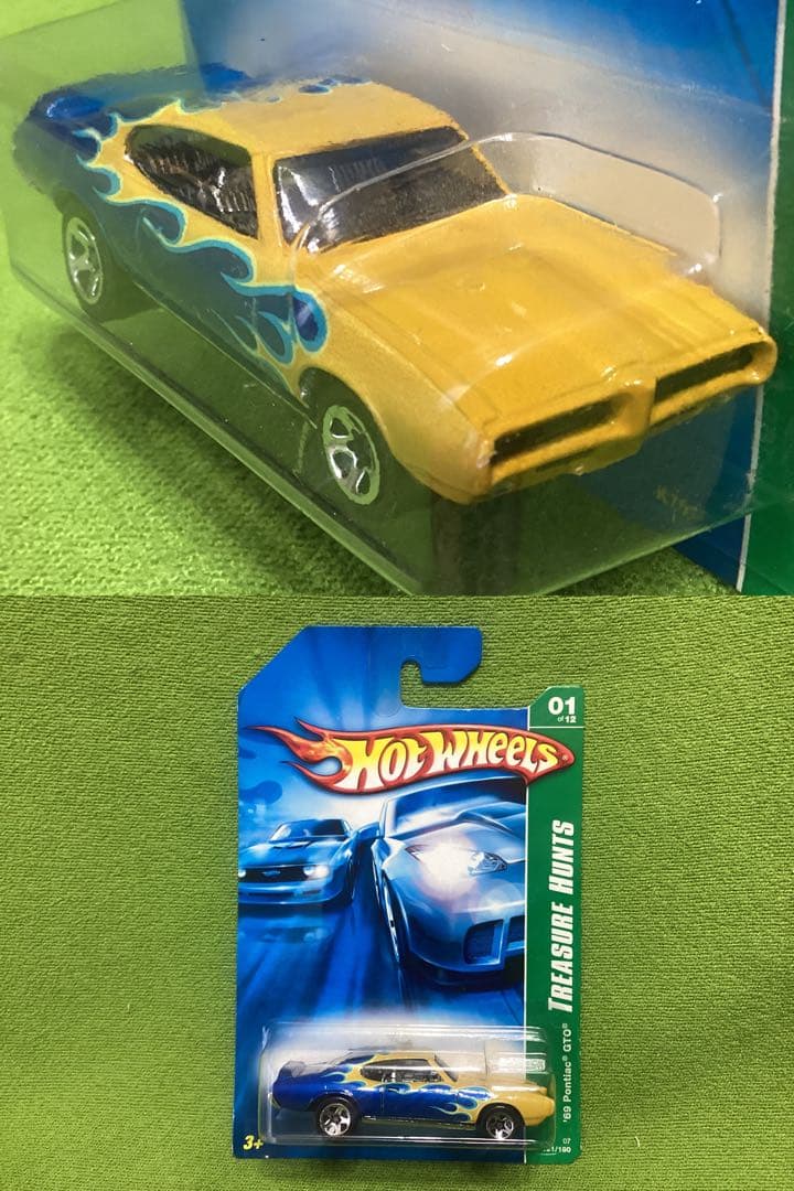 ホットウィール TREASURE HUNTS 新品 '69 ポンティアックGTO