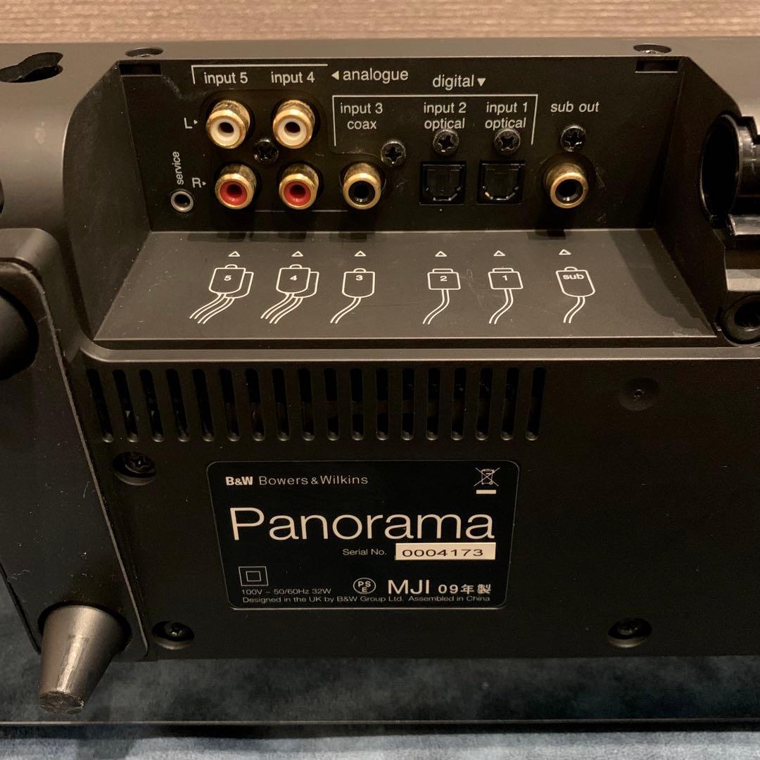 Bowers & Wilkins 5.1chサラウンドシステム Panorama
