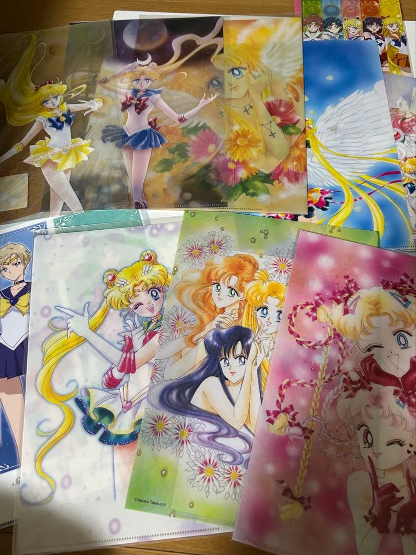 セーラームーン クリアファイル　沢山