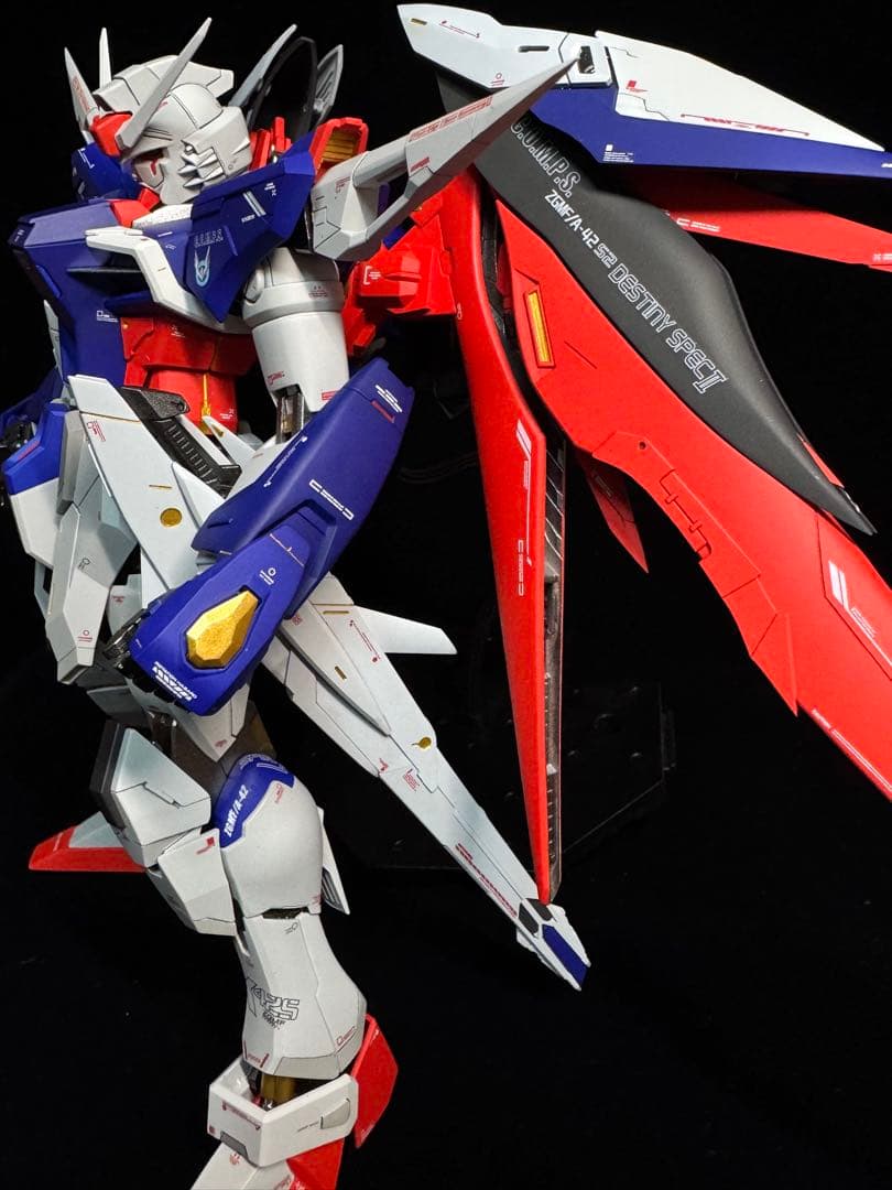ゆ*】様 【ミキシング全塗装】MG デスティニーガンダム SpecⅡ