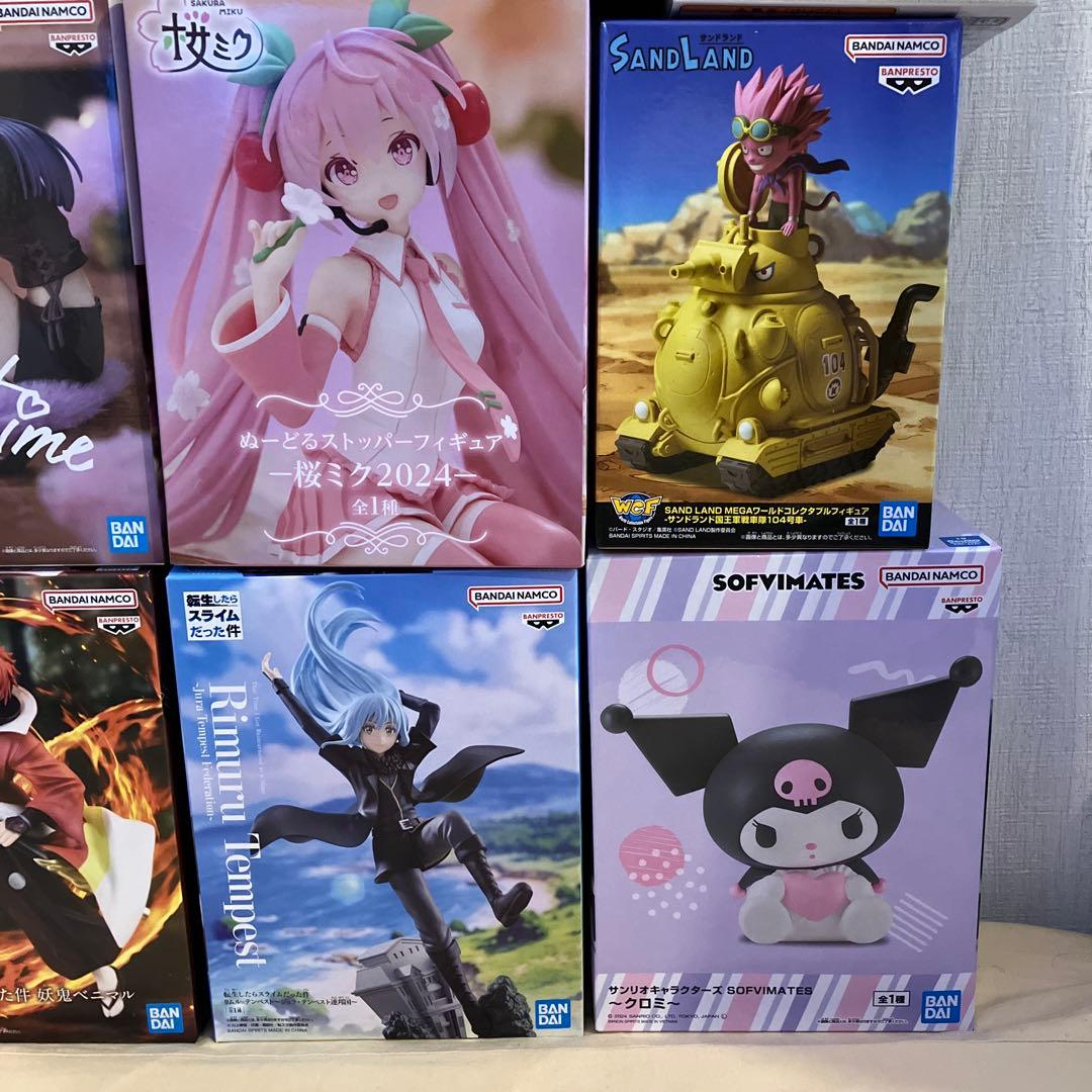 プライズフィギュアまとめ売り 美少女 19個 桜ミク 転スラ 青ブタ シャイマス