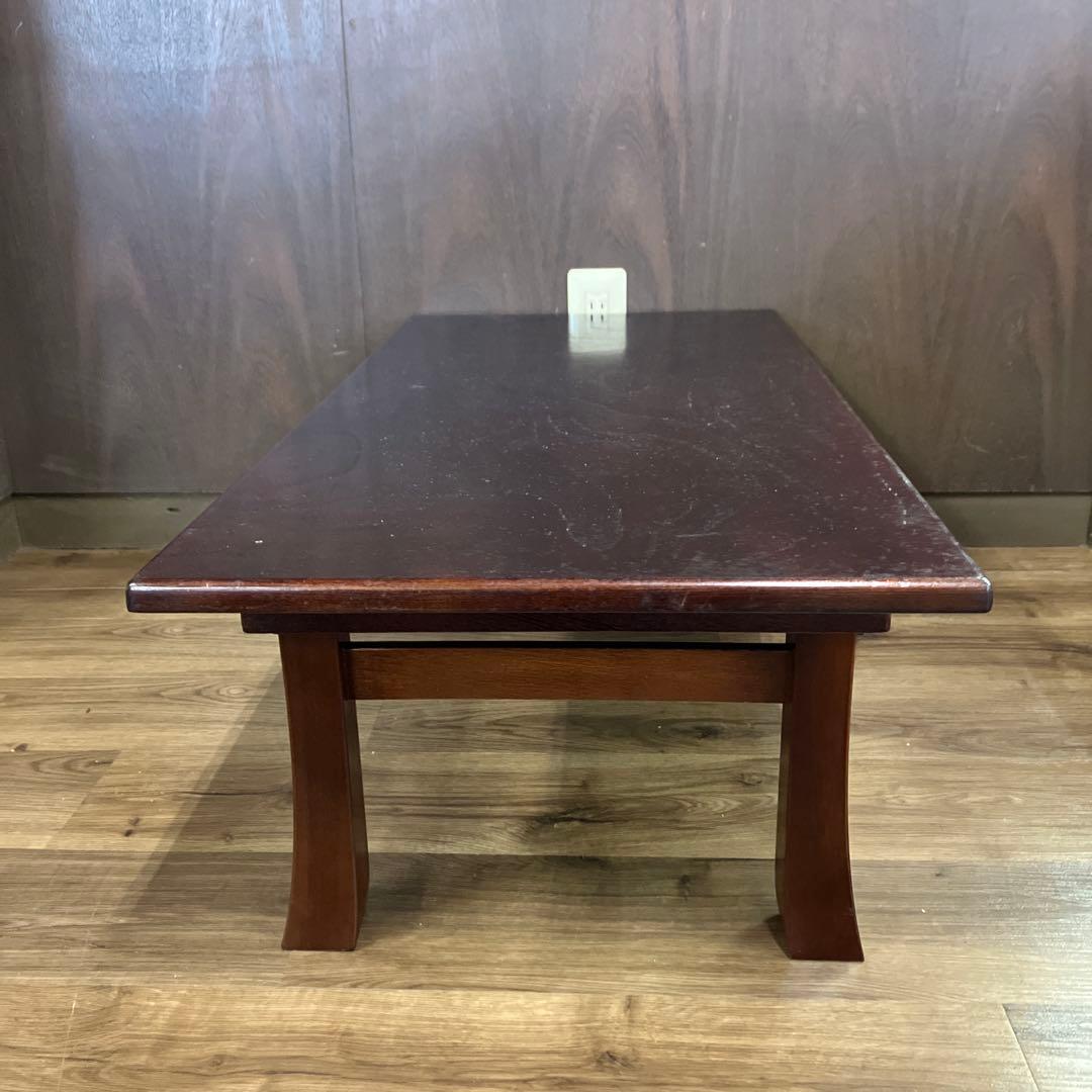 B-2 座卓 文机 和家具 栓 セン 折りたたみ脚 ローテーブル 昭和レトロ