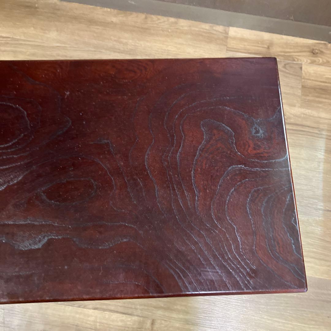 B-2 座卓 文机 和家具 栓 セン 折りたたみ脚 ローテーブル 昭和レトロ