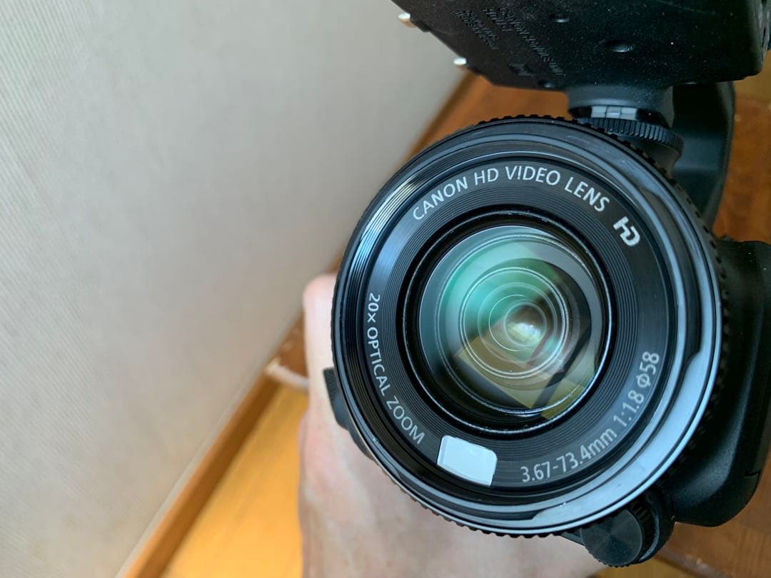 CANON XA35 動作品 ハンドルユニットHDU-1付