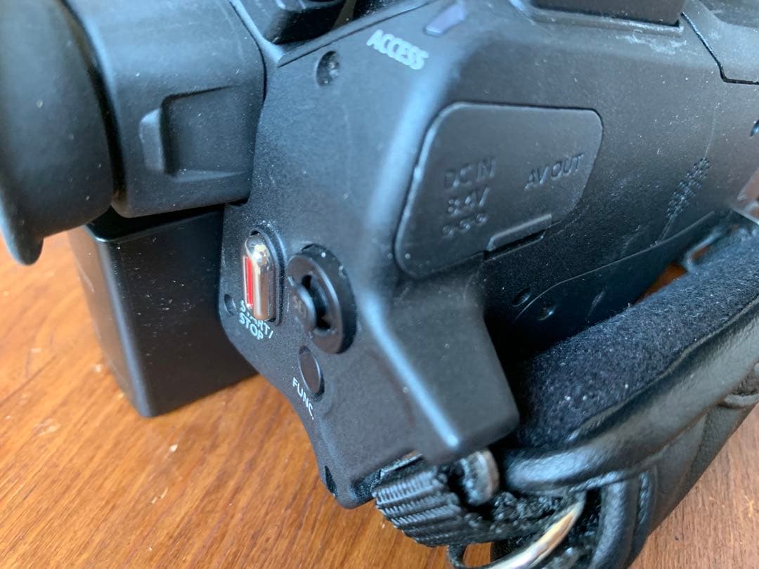 CANON XA35 動作品 ハンドルユニットHDU-1付