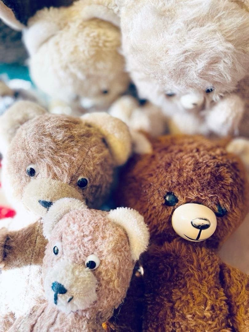 ち*ら様 ⋆⑅˚ DDRベア セット ポンチ目ヴィンテージ ベア アンティークベ