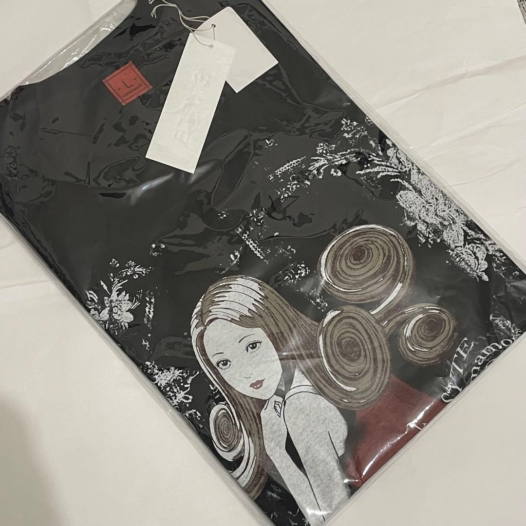 伊藤潤二 × サイト ヨウジヤマモト Tシャツ 黒 L 新品未使用