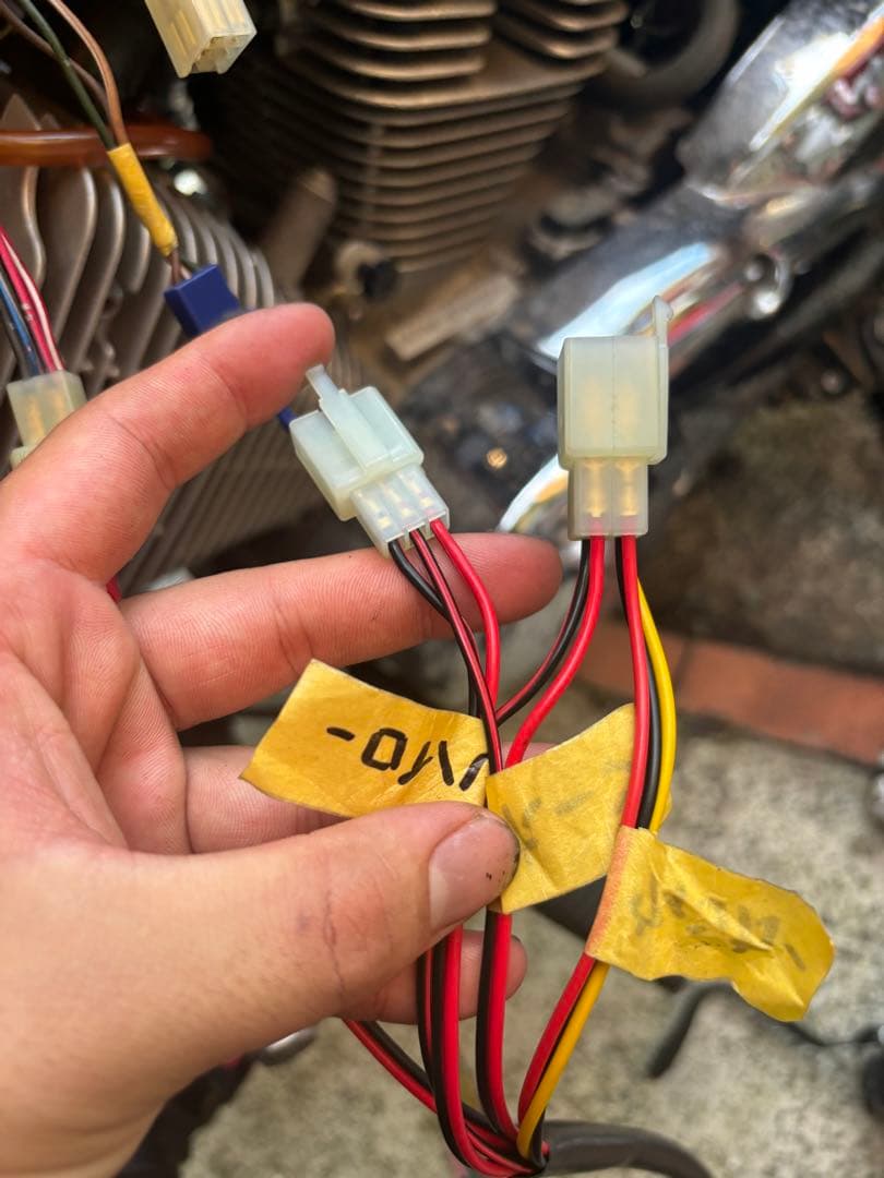 ドラッグスター250  スイッチ移設キット 制作