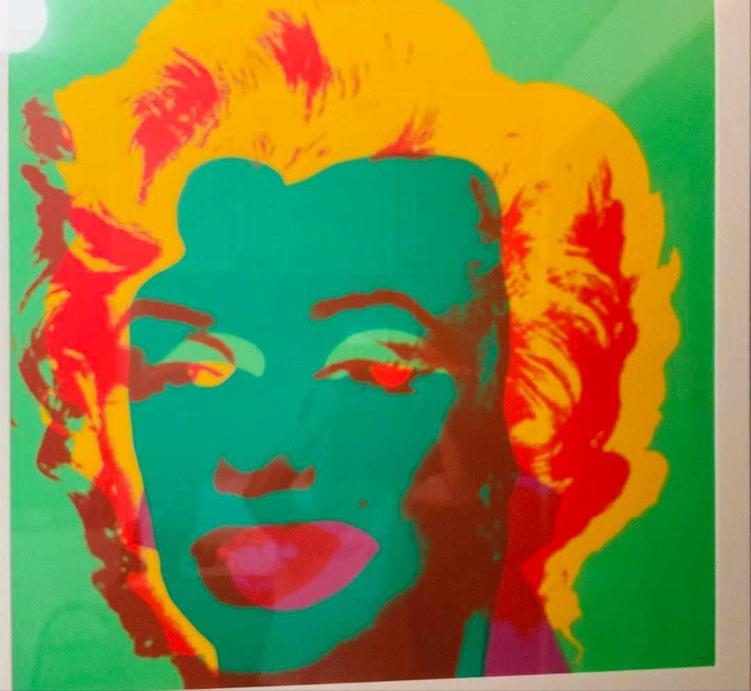 アンディウオホール　マリリン・モンロー シルクスクリーン