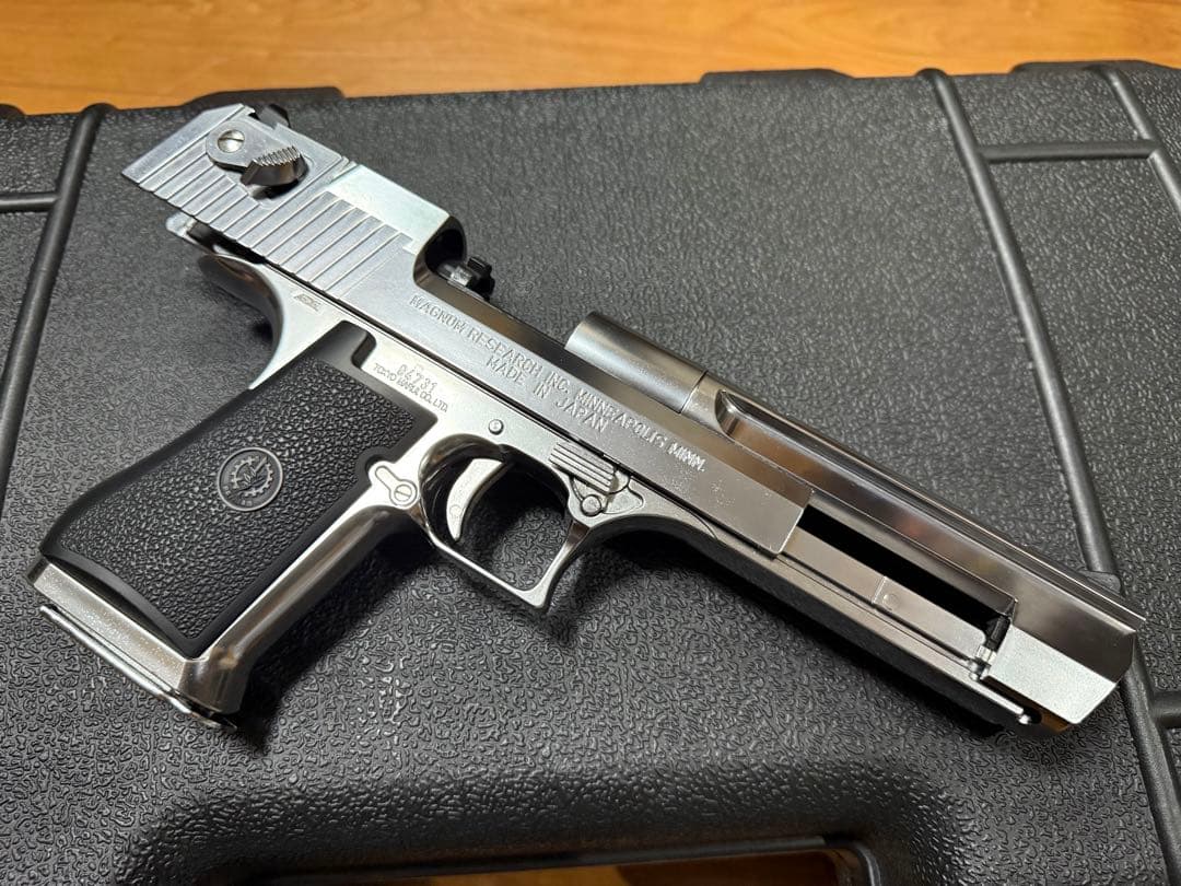 美品 東京マルイ デザートイーグル 50AE クローム ステンレス ABS樹脂製