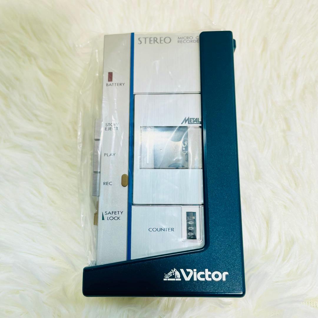 未使用品　VICTOR MQ-5 マイクロカセットレコーダー　プレーヤー
