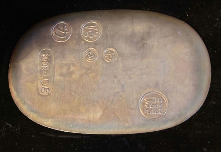 徳力本店謹製 純銀製 大判小判 40g 専用ケース付き