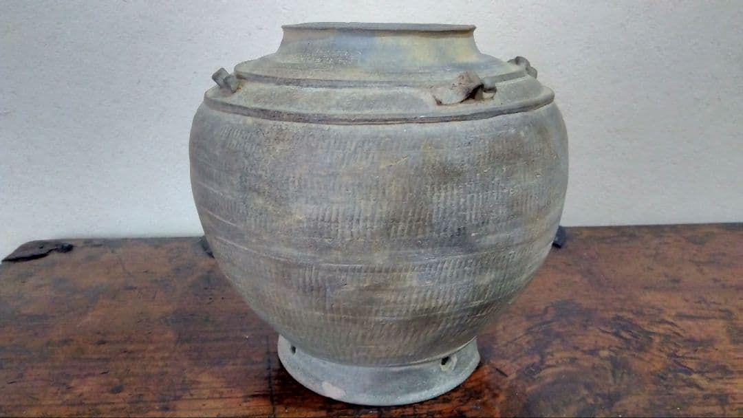 奈良時代　壺　須恵器