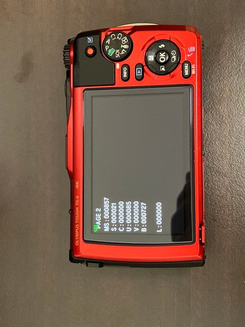 OLYMPUS Tough TG-6 レッド