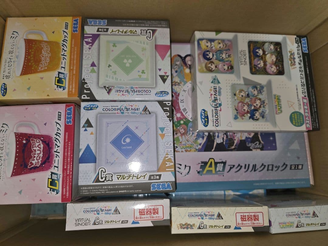 初音ミク、プロセカ　キャラクターグッズ　まとめ　160点