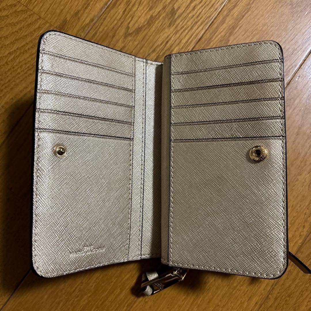 【未使用】Marc Jacobs マークジェイコブス二つ折り財布　バイカラー