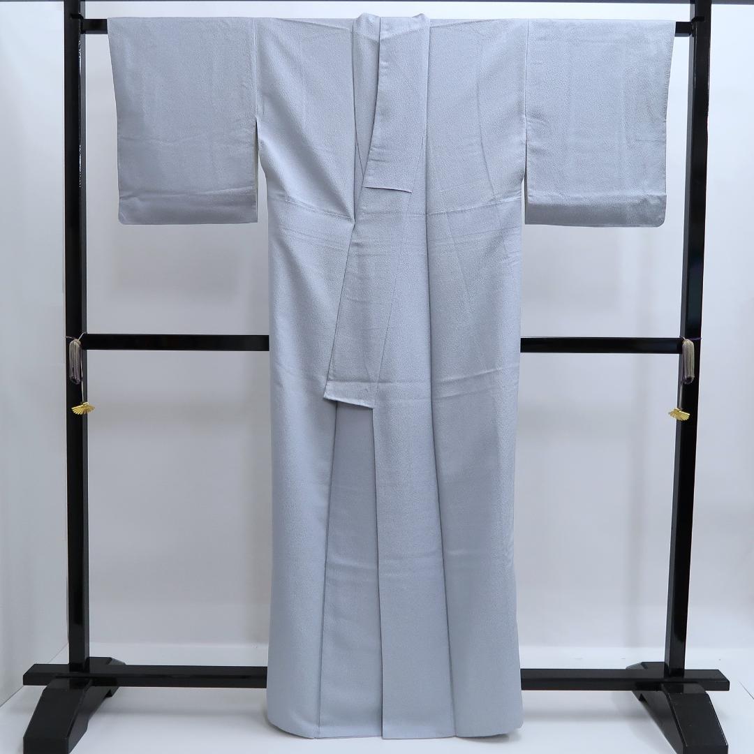 M321　色無地　身丈157cm　染一つ紋　しつけ糸　やまとお誂え