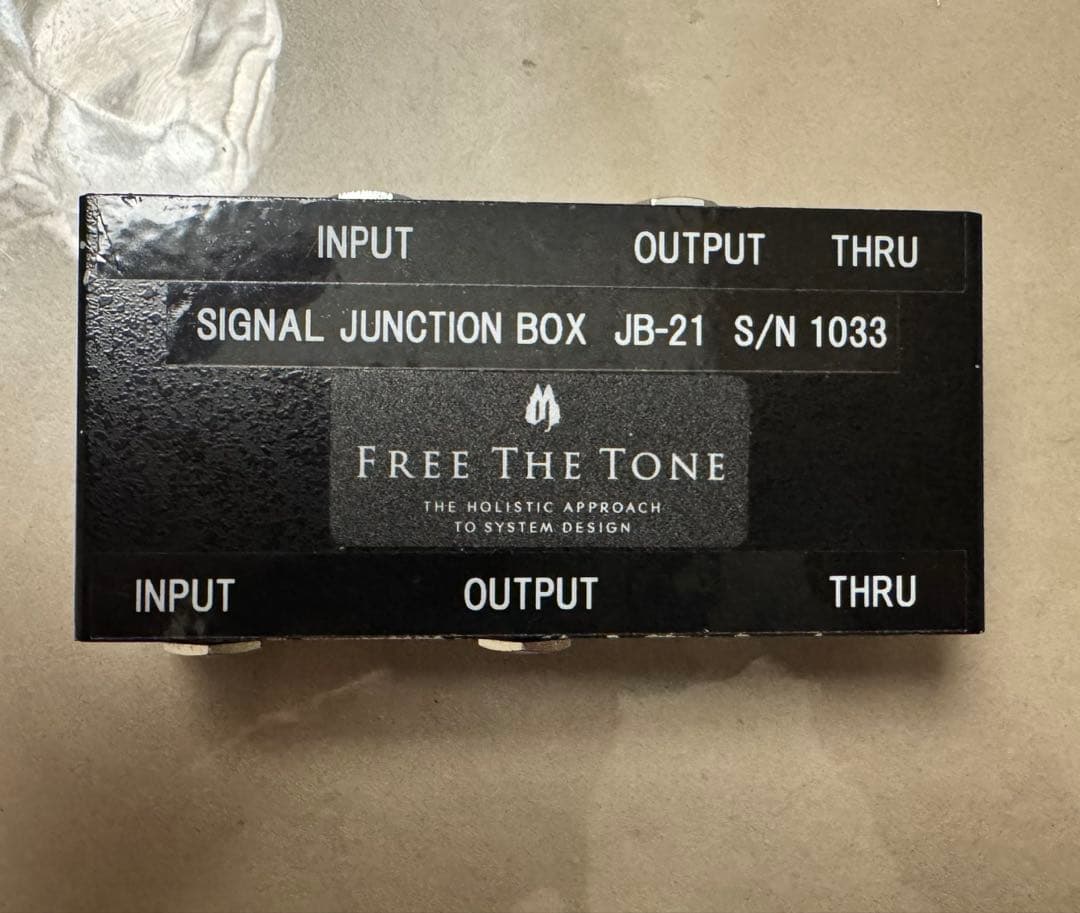 ひ*ー様 FREE THE TONE JB-21 signal junction