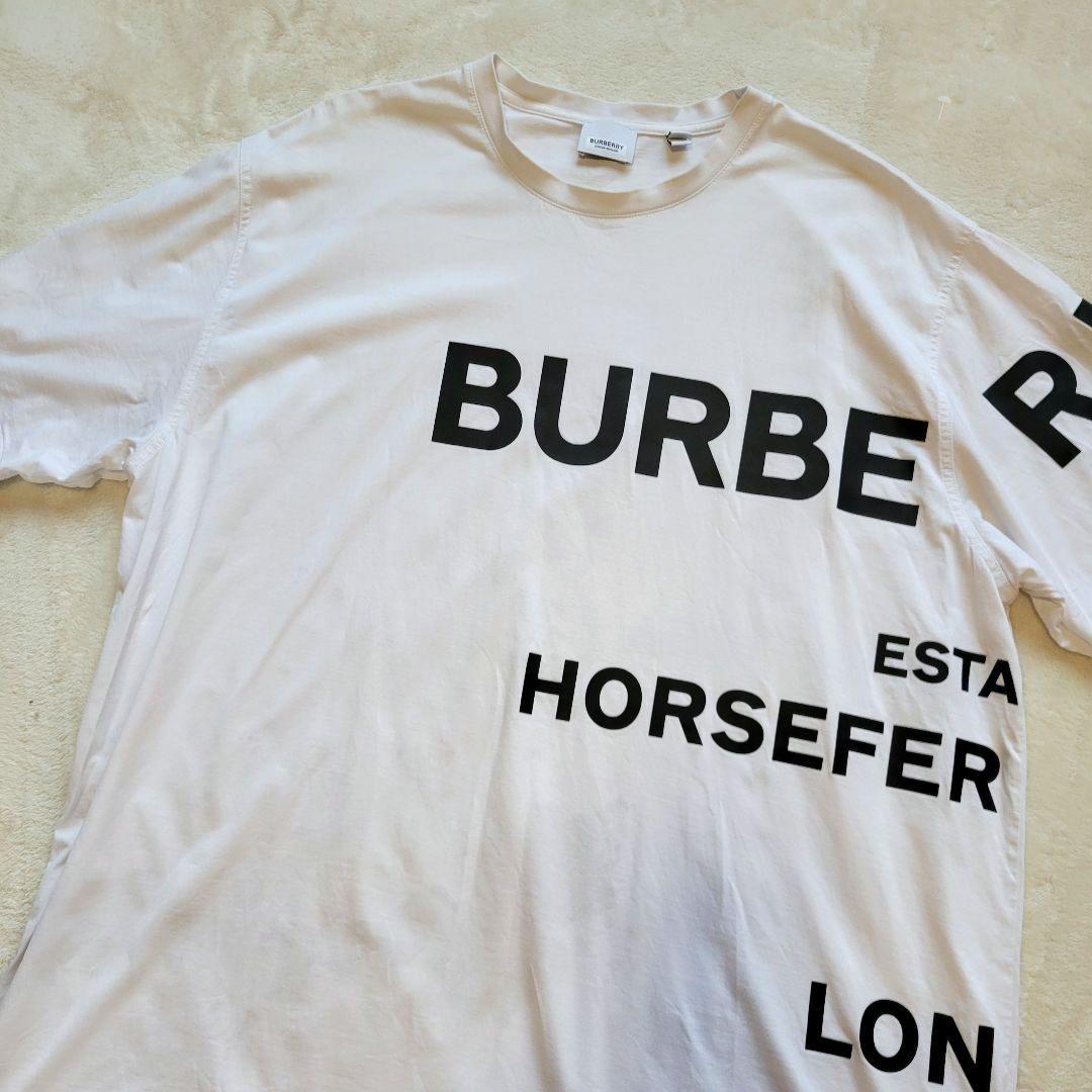 大きいサイズXL✨バーバリーロンドン　ホースフェリー オーバーサイズTシャツ