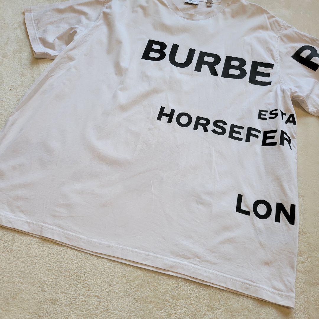大きいサイズXL✨バーバリーロンドン　ホースフェリー オーバーサイズTシャツ