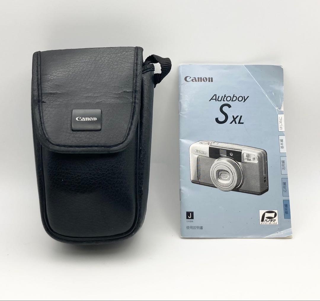 【完動品 美品】Canon Autoboy SXL 取扱説明書 ケース付き