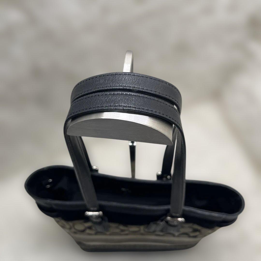 良品 COACH コーチ トートバッグ シグネチャー ブラウン 11529