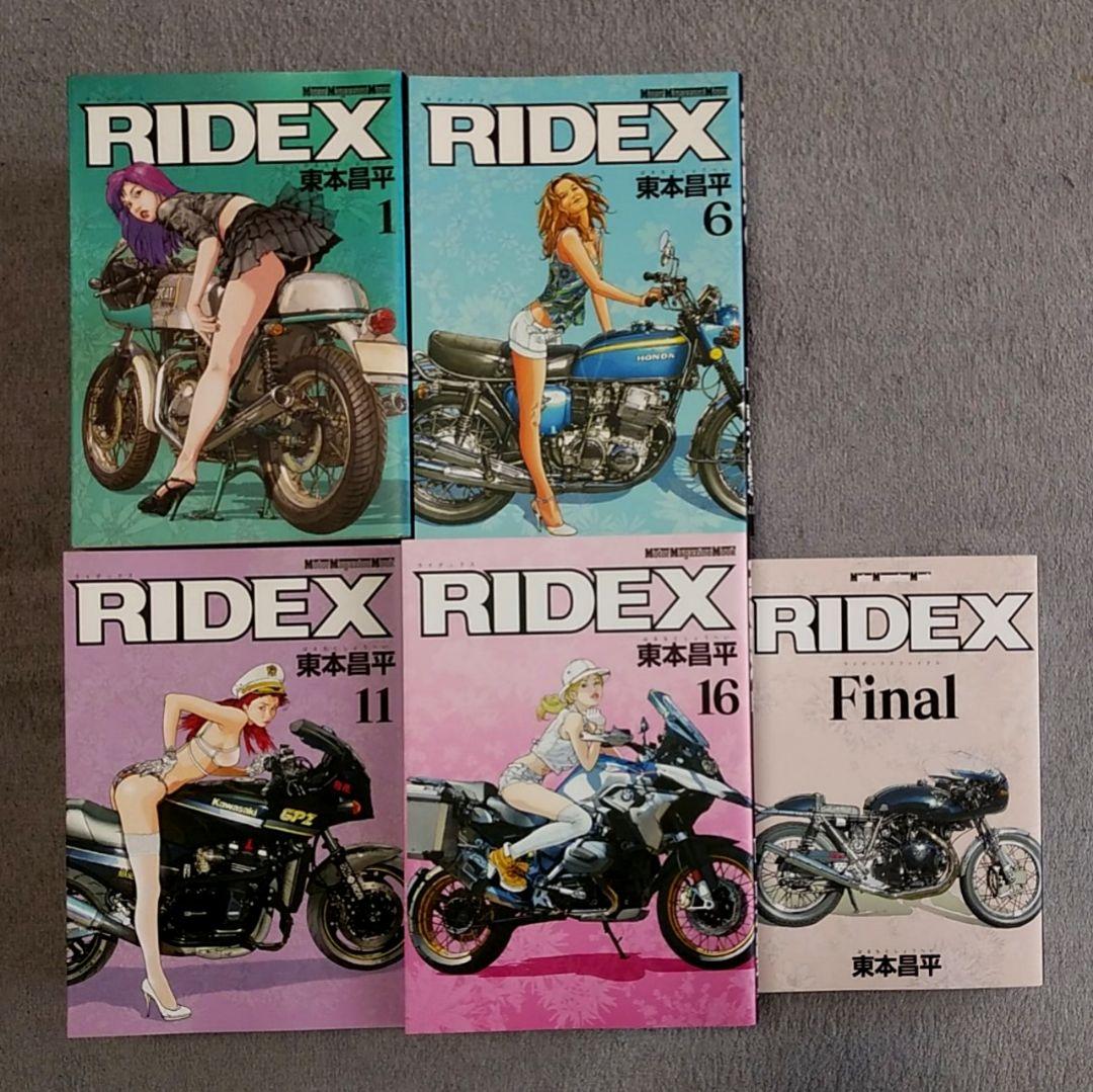 RIDEX　全巻(1巻～21巻＋Final)　22冊セットで