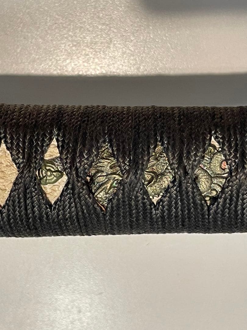 日本刀　模造刀　天然桜の太刀台