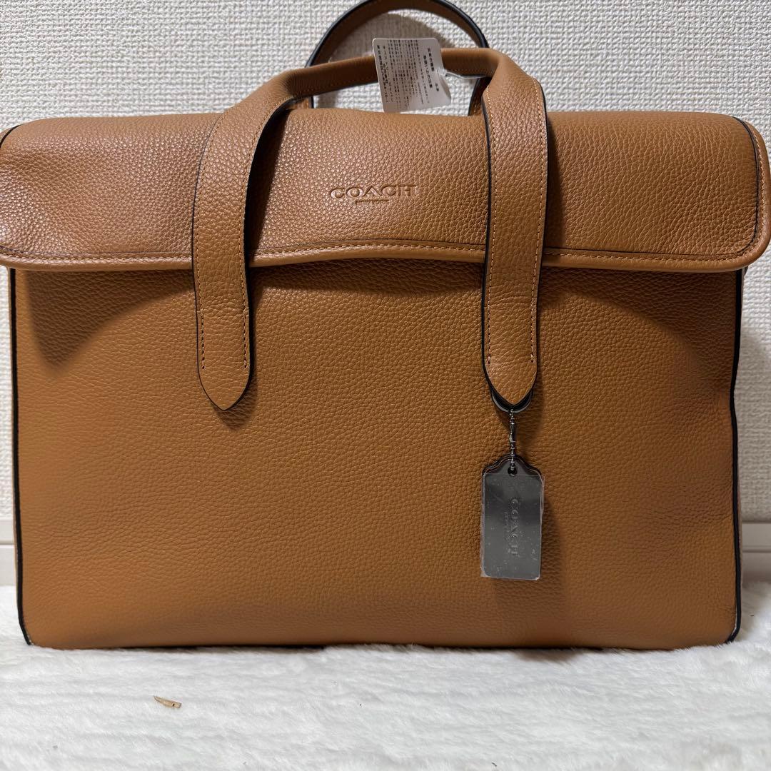 新品未使用！コーチ サリバン ポートフォリオ ブリーフ トートバッグ 2way