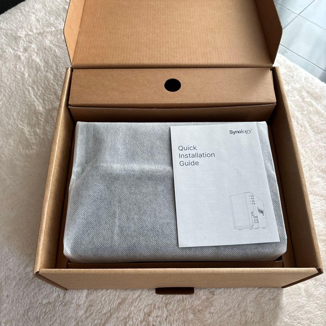 【極美品・未使用】Synology DISKSTATION DS223 2ベイ