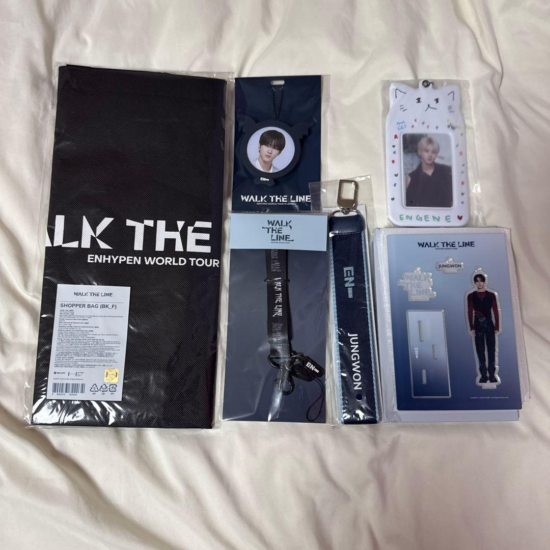 ENHYPEN WTLグッズセット ショッパー トレカ 缶バッジ ジョンウォン