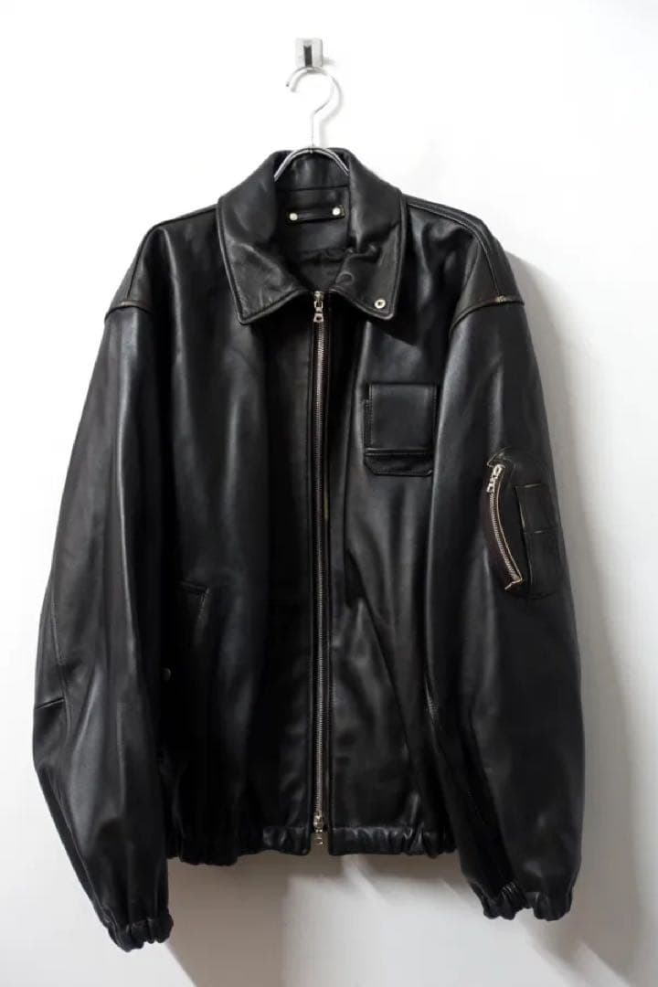 【sssteinシュタイン】SHEEP LEATHER FLIGHTJACKET