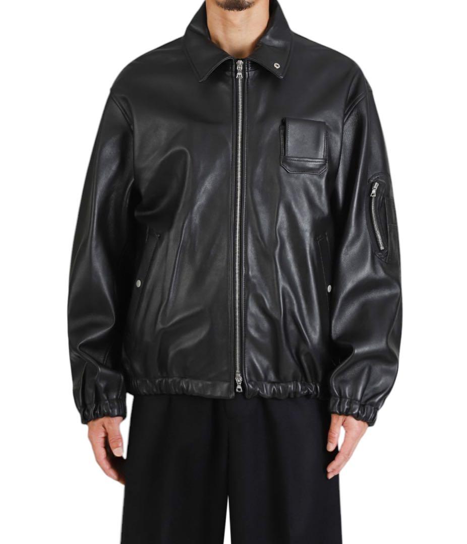 【sssteinシュタイン】SHEEP LEATHER FLIGHTJACKET